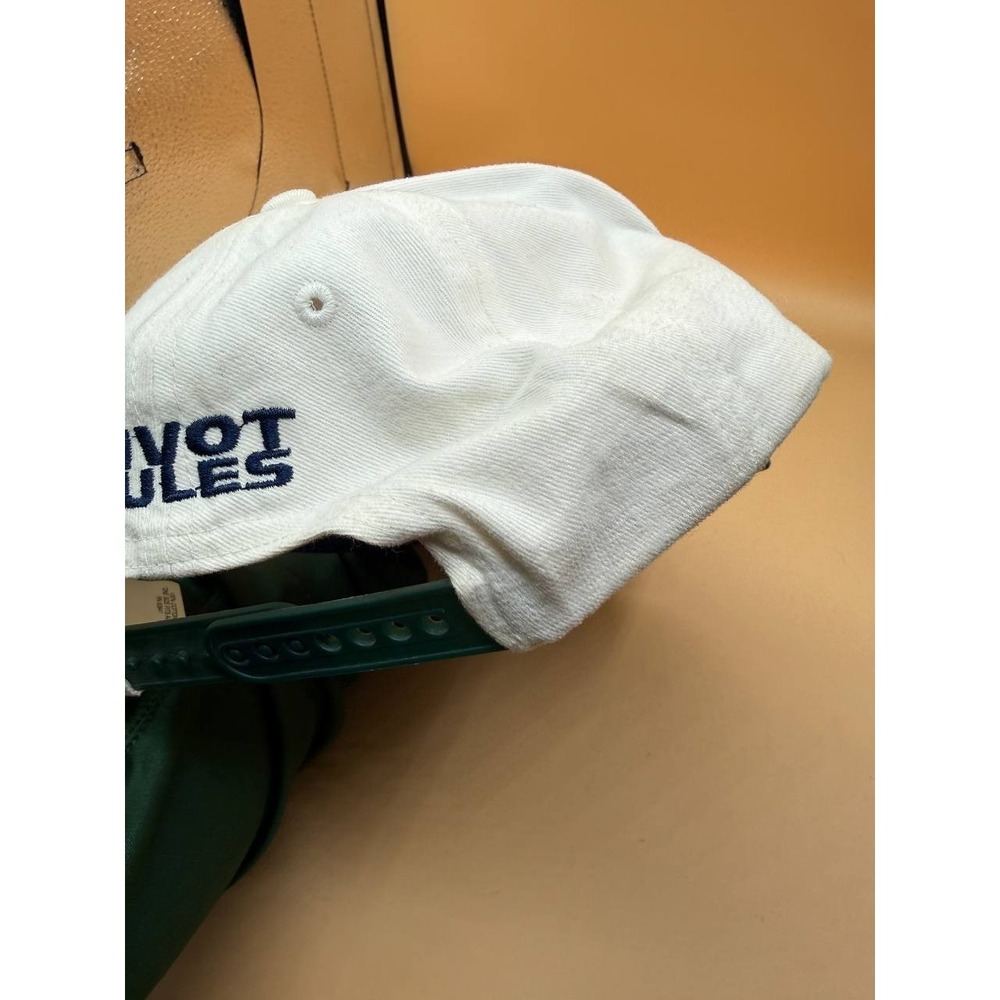 Pivot Rules 1997 Stooges Golfing‎ Snapback Cap Hat White Blue Adjustable Outdoor - Picture 4 of 5